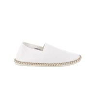UOMO DESIGN - Espadrille Slip on au Look Décontractée pour Homme en Tissu Maille - Evan (Blanc_2, Système Taille Chaussures EU, Adulte, Homme, Numérique, Moyen, 40)