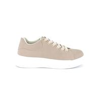 UOMO DESIGN - Sneakers Baskets Homme Sobres et Intemporelles avec Semelle Compensée (S Beige, 44)