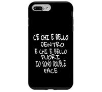 Uomo Divertenti Ironiche Bello Dentro Fuori Je suis Double Coque pour iPhone 7 Plus/8 Plus