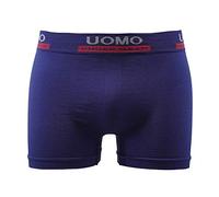 Uomo Lot de 4, 6, 10 boxers en microfibre pour homme - Bleu marine uni, bleu marine, XL-XXL