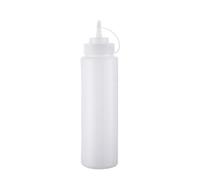 UOMOS Bouteille Sauce Distributeur De Condiments En Plastique, Sauce Vinaigre Huile Ketchup Accessoires De Cuisine, Bouteille À Presser Bouteille A Condiments (Color : Yellow, Size : 450ml)