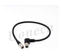 Uonecn 4 PIN Hirose Male Power Câble Sound Devices Recorder Wisycom MCR 42s Right Angle 4 pin Male to Straight 4 pin Male 30cm