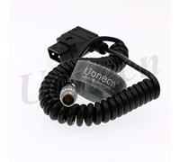 Uonecn ARRI Câble d'appareil photo Anton Bauer angle droit 0B 2 broches mâle vers D-tap pour Teradek Bond, Spring cablestraight 2 pin male to Dtap