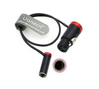 Uonecn Câble audio à profil bas 3 broches Mini XLR TA3M mâle vers XLR 3 broches femelle pour Canon C70, BMPCC 4K 6K Pro Caméra Assist 36 cm.
