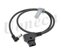Uonecn Câble d'alimentation Dtap à angle droit CC 12 V 2,1 mm pour moniteurs LCD KiPRO Lectrosonic Lowel Blender LED PowerTap-Lectro