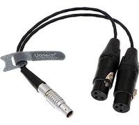 Uonecn Câble répartiteur audio Atomos 10 broches vers double XLR 3 broches pour enregistreur Shogun 30 cm