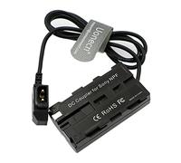 Uonecn D-Tap vers NP F550 Câble de bobine d'alimentation adaptateur compatible avec Sony NP F550|F570|F970 |Atomos Ninja V Monitor (ligne droite 86 cm)