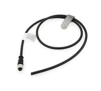 Uonecn M12 Code A 8 broches femelle vers extrémité ouverte Viation femelle Câble électrique blindé pour réseau d'appareils DeviceNet, Cognex, caméra industrielle, IO Link, CANopen 1 m