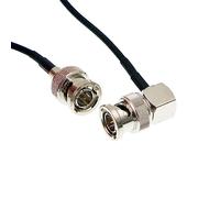 Uonecn MegaFlex HD-SDI Câble RG179 BNC mâle vers Angle Droit 75 ohm pour Blackmagic HyperDeck Shuttle et BMCC BMPC Hyperdeck