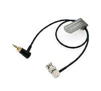 Uonecn Verrouillage 3,5mm TRS pour Deity TC-1 à BNC Câble Timecode pour Canon C70 Blackmagic Ursa Min Z-CAM E2 A0401