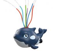 Uonguon Arroseur pour,Arroseur Rotatif réglable avec Baleine Cartoon - Jouets d'été pour - pour Cour Jardin terrasse Parc été Printemps Jeu activités Jeux Anniversaire fête Aventure