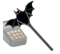 Uonguon Baguette de carte d'Halloween imprimée 3D citrouille chauve-souris | Accessoire d'événement, baguette de carte de crédit, accessoires saisonniers d'Halloween, outil d'organisation joyeux imprimé