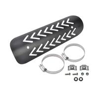 Uonguon Bouclier Thermique d'Échappement | Protecteur Isolant | Protecteur Isolant Tuyau Moto | pour Trajets Quotidiens, Touring, Modification, Protection Extérieure, Capot Automobile,