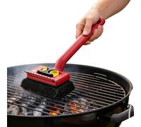 Uonguon Brosse Électrique À Gril BBQ,Puissant Manche Long Et Large Diffusion De Vapeur - Brosse De Gril D'Extérieur Camping | pour Pique-Nique Barbecue Camping Randonnée Maison Jardin Cour Patio.