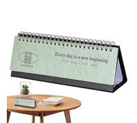 Uonguon Calendrier de bureau 2026 - Calendrier mensuel et hebdomadaire motivant - Janvier à décembre - Pour la planification du bureau, l'école, le dortoir, l'appartement, le travail, le Nouvel An