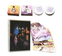 Uonguon Card Games - Interactive Decks with Instructions, Fun Japanese Culture Theme, Conversation Starter for Adults Date Night Travel, Engaging Couple Board Game, 6.1x4.3x1.3 inch