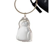 Uonguon Cat Hair Storage Bottle, Clear Portable Small Storage Bin, 1.77 inches Pet Keepsake Container, Travel Friendly Hairs Collector, Sympathy Memorial, Home and Outdoor Use