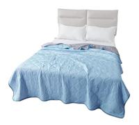 Uonguon Cooling Blankets, Breathable Cold Quilt, 78.74x90.55x1.18 inches Moisture Wicking Cooling Blanket for Women, Men, Kids, Pets, Travel, Dorm Room, Sofa, Bed, Hot Flashes and Night Sweats