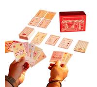 Uonguon Funny Card Games - Hilarious Interactive Party Cards, Engaging Tabletop Cardplay, Laughter Filled Entertainment for Adults Family Teens Friends, Travel Social Game Set, 3.94x3.15x3.15 inches