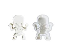 Uonguon Halloween Silicone Molds, Flexible Molder, Handmade Decoration Doll Plaster Moulds for Candle Making, Clay, Epoxy Resin, Soap, Jelly, Aroma Beads, Chocolate Crafts, Cupcakes and Pendants