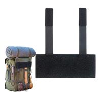 Uonguon Hook and Loop Panel - Heavy-Duty Fastening Pad, Double Adhesive Mounting Strips, Strong Grip Attachment for Tacticals Vest Backpack Gear Organization, Outdoor Equipment, 7.48x2.99x0.39 inches