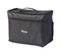 Uonguon Lot de marqueurs à double pointe - 15,4 x 1,5 x 1,9 cm - Avec sac de rangement - Outils créatifs pour adultes, enfants, école et voyage