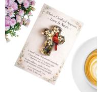 Uonguon Mini Hug Card - Inspirational Prayer Keepsake, Pocket Token with Belief Spraying Double-Sided Print, Thinking of You Gift, Encouragement Charm for Men Women Adults Grandmother Family Friends