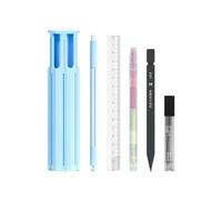 Uonguon Multifunctional Pencil Storage Box, Hexagon Pencil Organizer, Sturdy Pouch for School, Convenient Pen Bag for Home and Classroom, Practical Storage Box for Writing Tools for Kids