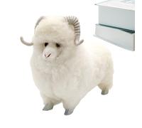 Uonguon Plush Sheep - Realistic Lamb Doll, Soft Cuddly Toy, Decorative Home Accent for Dormitory Living Room Office Windowsill Bedroom, Stuffed Animal