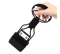 Uonguon Pooper Scooper, Pet Poop Picker, Foldable Long Handle Tool, 11.02x3.43x0.79 inches Lightweight Waste Grabber, Easy Cleanup for Lawn, Yard, Garden, Apartment and Backyard