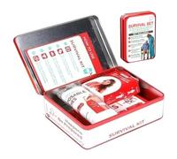 Uonguon Sharting Survival Kit - Poop Prank Pack, Wet Wipes and Badge Combo, Hilarious Novelty Joke Set for Men Husbands Teenagers Friends Adults, Gag Gift, 5.51x3.94x1.97 inches