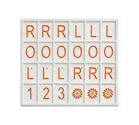 Uonguon Solo Mahjong Board - 3D Printing Portable Training Tool, Mahjong Strategy Aid with High-Definition Textured Tile Slots, Handheld Practice Station, Tacticals Guide for Beginners