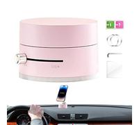 Uonguon Vacuum Magnetic Car Phone Holder - Strong Suction Cup Mount, 360-Degree Rotating Dashboard Bracket with High Power Magnets, Retractable Navigation Stand, Secure Windshield Cradle for Vehicle