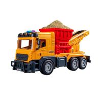 Uonguon Véhicules de chantier - benne électrique avec son et lumière - Véhicule de chantier électrique - Pour et adultes, ferme, sable, course, fête d'anniversaire