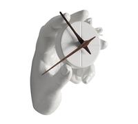 Uonguon Whimsical Wall Clock - Decorative Kitchen Wall Clocks, Living Room Clock with 3D Design, Analog Clocks with Sculptural Hand Style, Home Aesthetic Timepiece, Room Timepiece for Indoor Decor