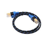 Uonlytech 1 7 Câble De Raccordement Réseau Cordon Ethernet Câble Ethernet Connecteur Rj45 LAN Cable Cable Network Réseau Câblé Câble Câble Réseau Câble Cat 7 Tisser