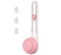 Uonlytech 1 Ensemble Cutter Circulaire Réglable pour Carton Outil de Découpe pour Scrapbooking avec Compartiment de Rangement et Lames de Rechange