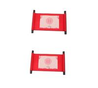 Uonlytech 1 Ensemble Roulette de Mariage Chinoise avec Sac de Rangement de Papeterie pour Écrire les de Mariage Décoration et Invitation Surprise