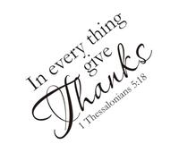 Uonlytech 1 Fond D'écran Sticker Mural Maison Décalcomanie Murale Verset Biblique Sofa Bible