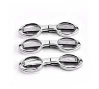 Uonlytech 1 Jeu Ciseaux De Acier Inoxydable De Ciseaux Pliables Portables Et Pratiques Pour Activités Extérieur Et Durables 3 Pièces