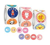 Uonlytech 1 Jeu Récompense Stickers Mignon Tableau Des Récompenses Pour Enfants Récompense Pour Enfants Rapide Motivation Gratifiant Stickers Autocollants Étudiants Papier 3 Rouleaux