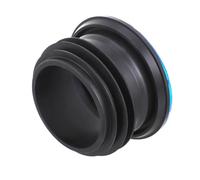 Uonlytech 1 Pc joint de toilette spray de toilette brosse de toilette et support gel toilette sceau Joint en caoutchouc joint d'étanchéité de toilette accessoire de toilette domestique Black