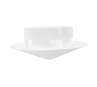 Uonlytech 1 pièce Couvre Chimney Étanche Plastique Protection la Pluie Vent Capuchon de Ventilation Durable avec Installation Facile pour Tuyau de Accessoire Pratique pour Cheminée