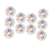 Uonlytech 10 ensembles Jeux de Fractionnés Outils Pédagogiques pour Apprentissage des Fractions Supports Éducatifs pour École et Homeschooling