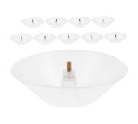 Uonlytech 10 Pièces Bac à Huile Pour Hotte Aspirante Récupérateur Huile Pour Hotte De Cuisine Bac De Récupération Polyvalent