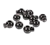 Uonlytech 10 Pièces Bloqueurs à Ressort Réglables Boutons à Cordon Simple Trou pour Serrage de Lacets de Sacs Vêtements Capuches et Accessoires Diy