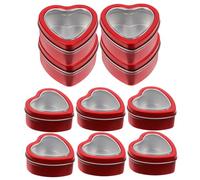 Uonlytech 10 pièces Boîte Coffret Cœur pour Bonbons et Biscuits Décoration Saint Valentin Boîte Fête Romantique pour et Friandises