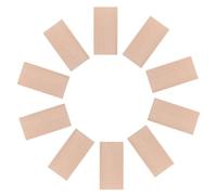 Uonlytech 10 Pièces Feuilles de Bois Brut pour Bricolage et Loisirs