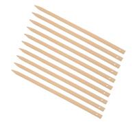 Uonlytech 10 Pièces Handcrafted Bamboo Fan Handles For Diy Crafting Lightweight Durable Fan For Weddings Cultural Events And Artistic Projects