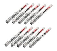 Uonlytech 10 Pièces Refillable Soft Brush Tip Calligraphy Pens For Chinese Traditional Writing Portable Fountain Pen For Lettering Sketching Detailed Art